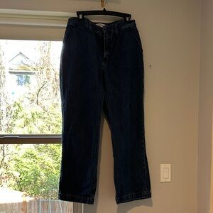 Abercrombie & Fitch Women's Midnight Blue High Rise Jeans - Curvy Fit